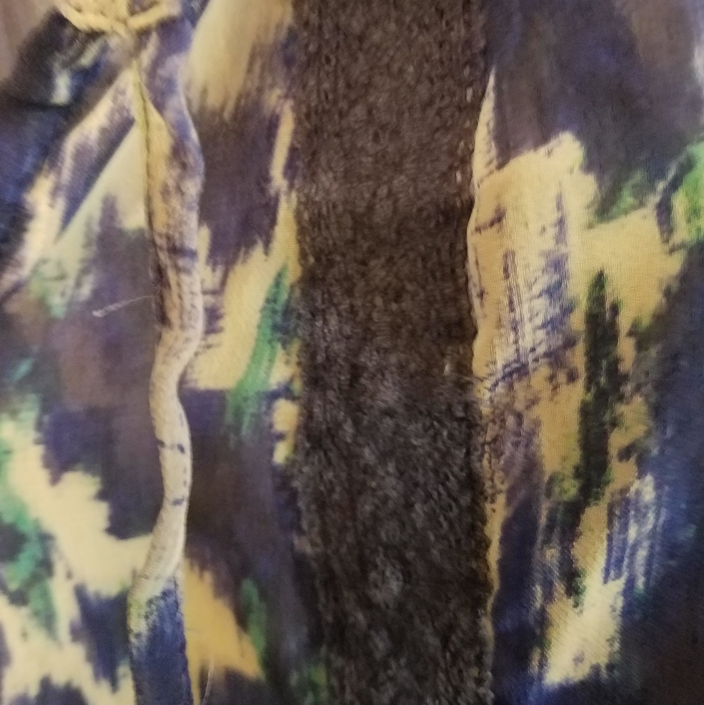 ❤3/$20❤Express blue sheer top - Picture 2 of 6